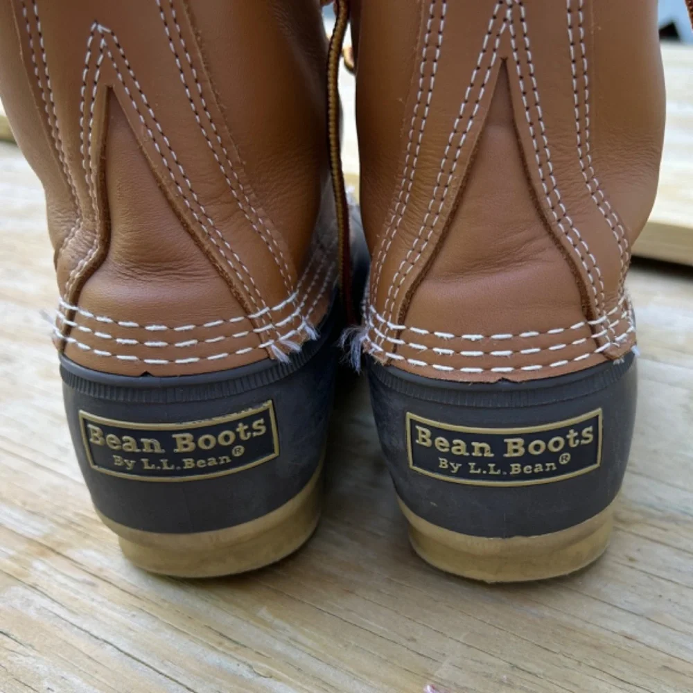 EUC CLEAN LL Bean Boots 8" Size Mens 7 - Picture 3 of 5